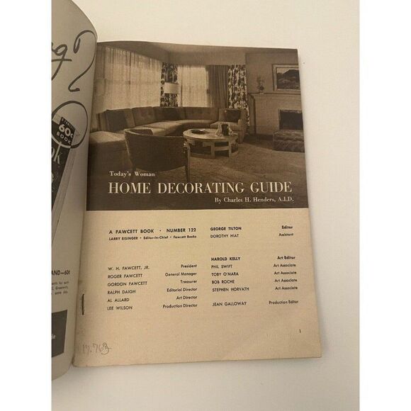 1951 Today’s Woman Home Decorating Magazine Guide #122 Vintage MCM mid century - Picture 3 of 11